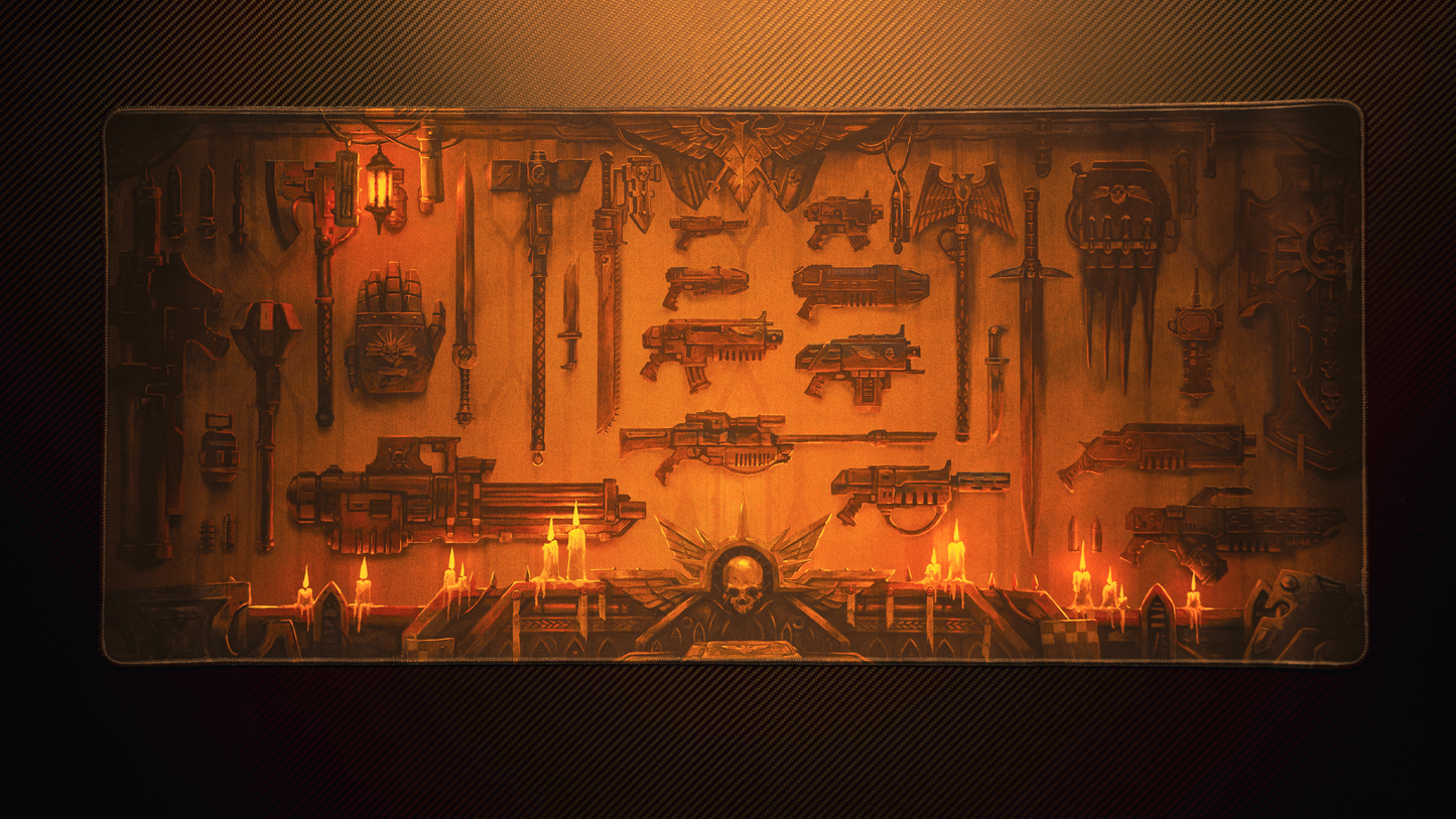 Bricky | Arsenal of Angels - Desk Mat