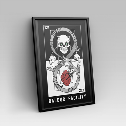RubixRaptor | Project Blue Facility - Art Print