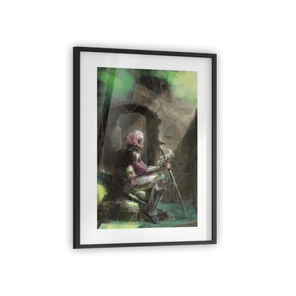 PorcelainMaid | A Guard's Undying Loyalty - Art Print