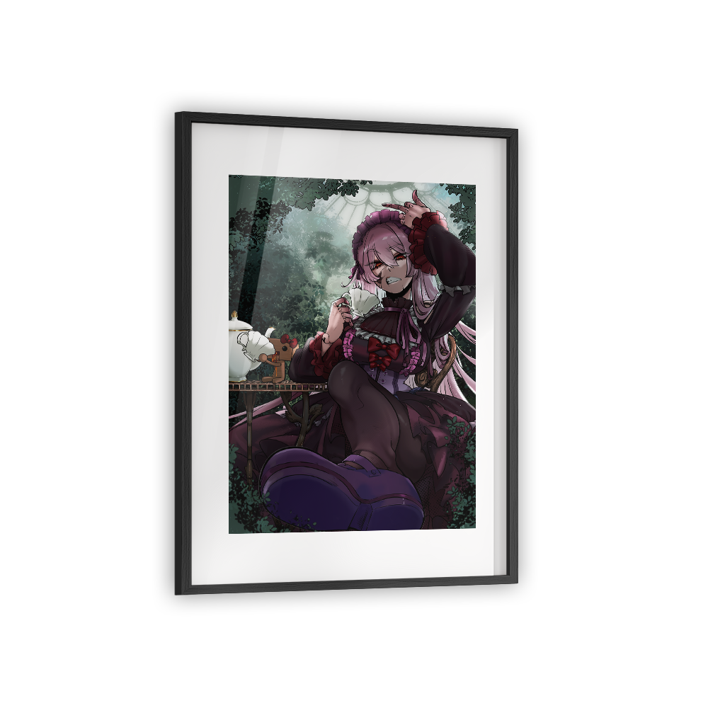 PorcelainMaid | An Unwanted Party Guest - Art Print