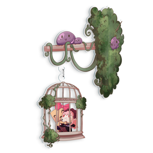 PorcelainMaid | Acrylic Wall Hanger