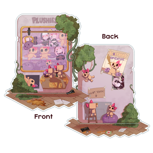 PorcelainMaid | Plushie Arcade - Standee