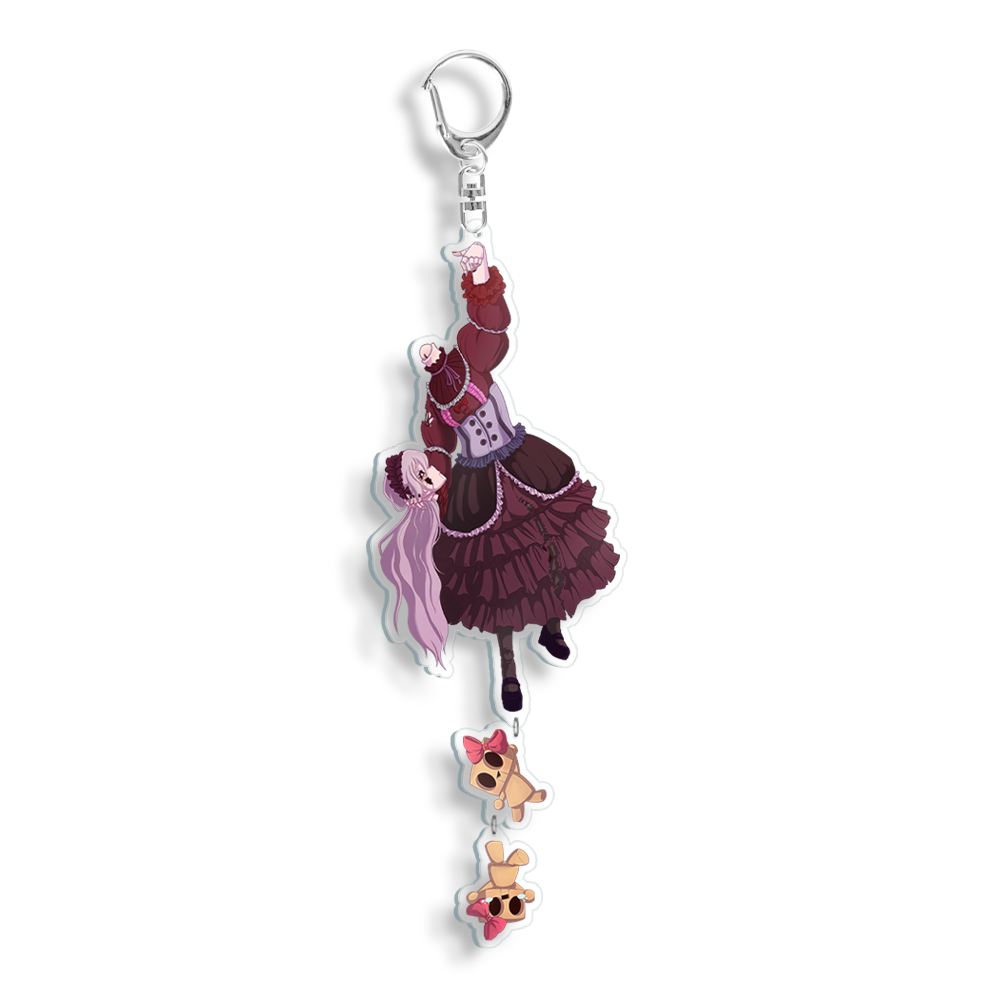 PorcelainMaid | Dangling - Keychain
