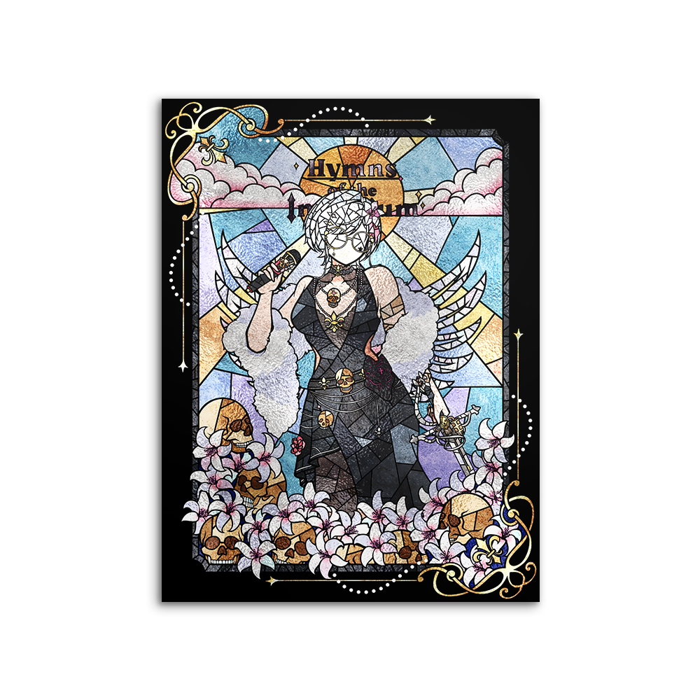 Sister Cecilia | Stained Glass Cecilia - Art Print