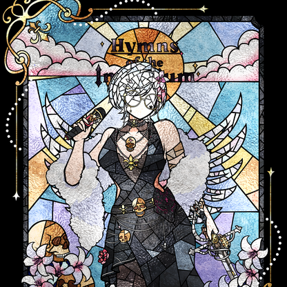 Sister Cecilia | Stained Glass Cecilia - Art Print