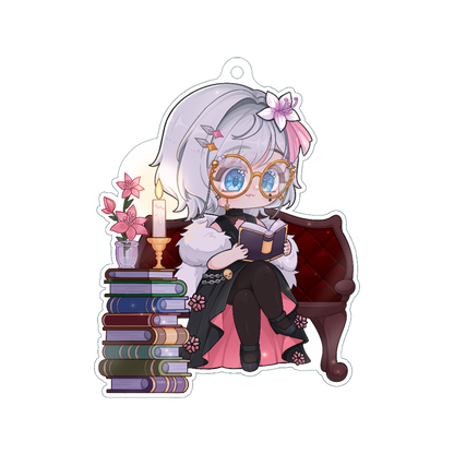 Sister Cecilia | Light Reading Sticker - Keychain