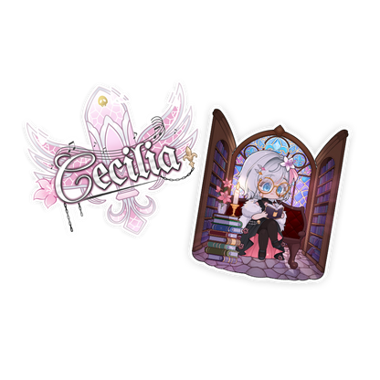 Sister Cecilia | Light Reading & The Lily - Sticker