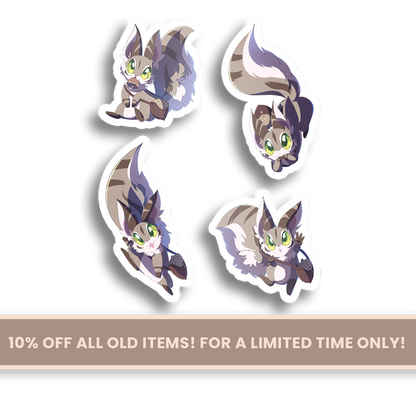 Kumi | Go Nuts - Sticker Pack
